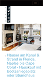 Mobile Screenshot of immobilienmakler-in-florida.com